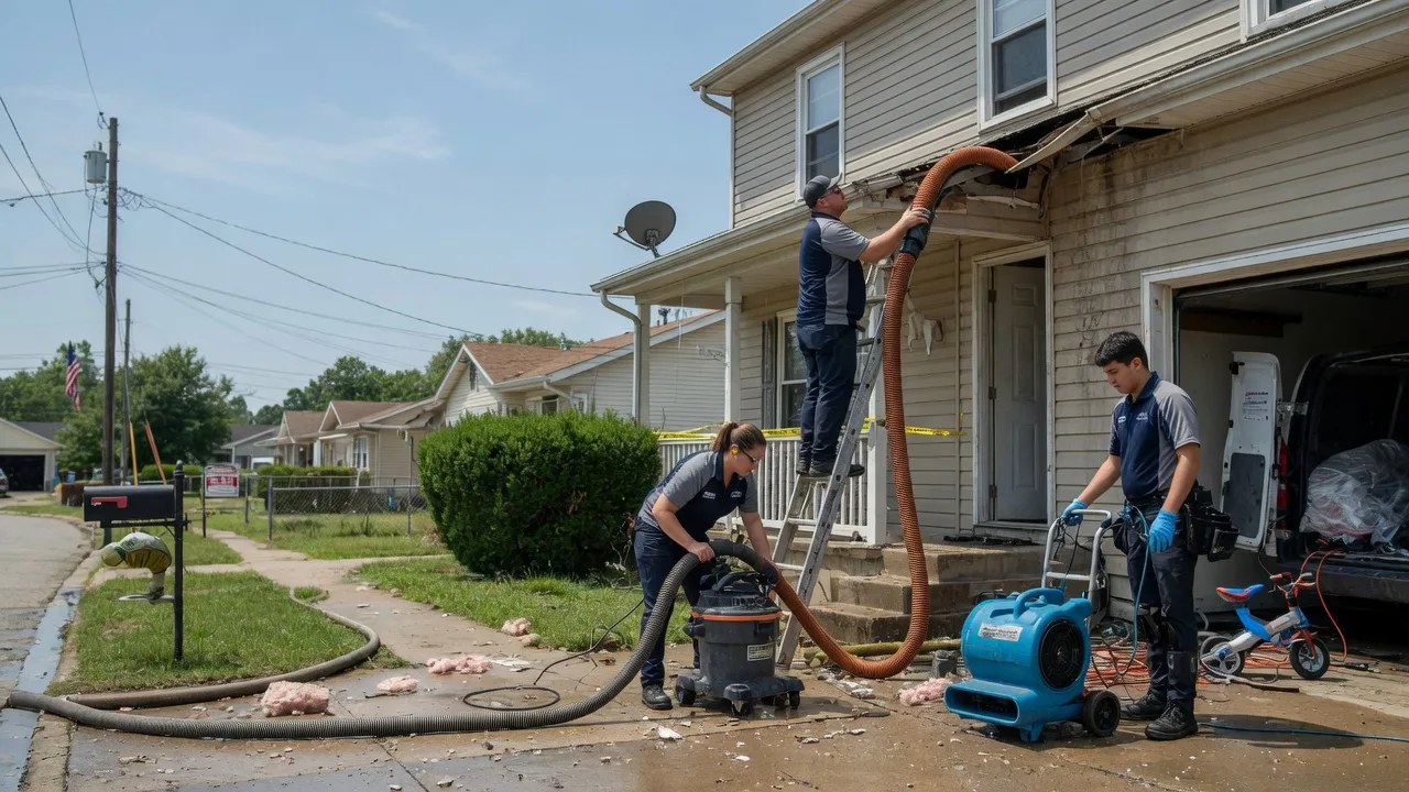 Water Damage Restoration in Mount Ayr, IN near me